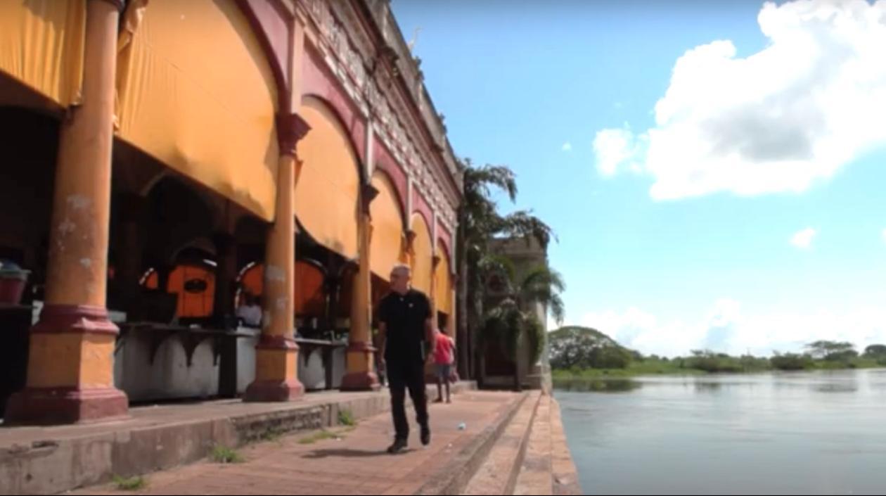 Puerto de Lorica en el departamento de Córdoba.