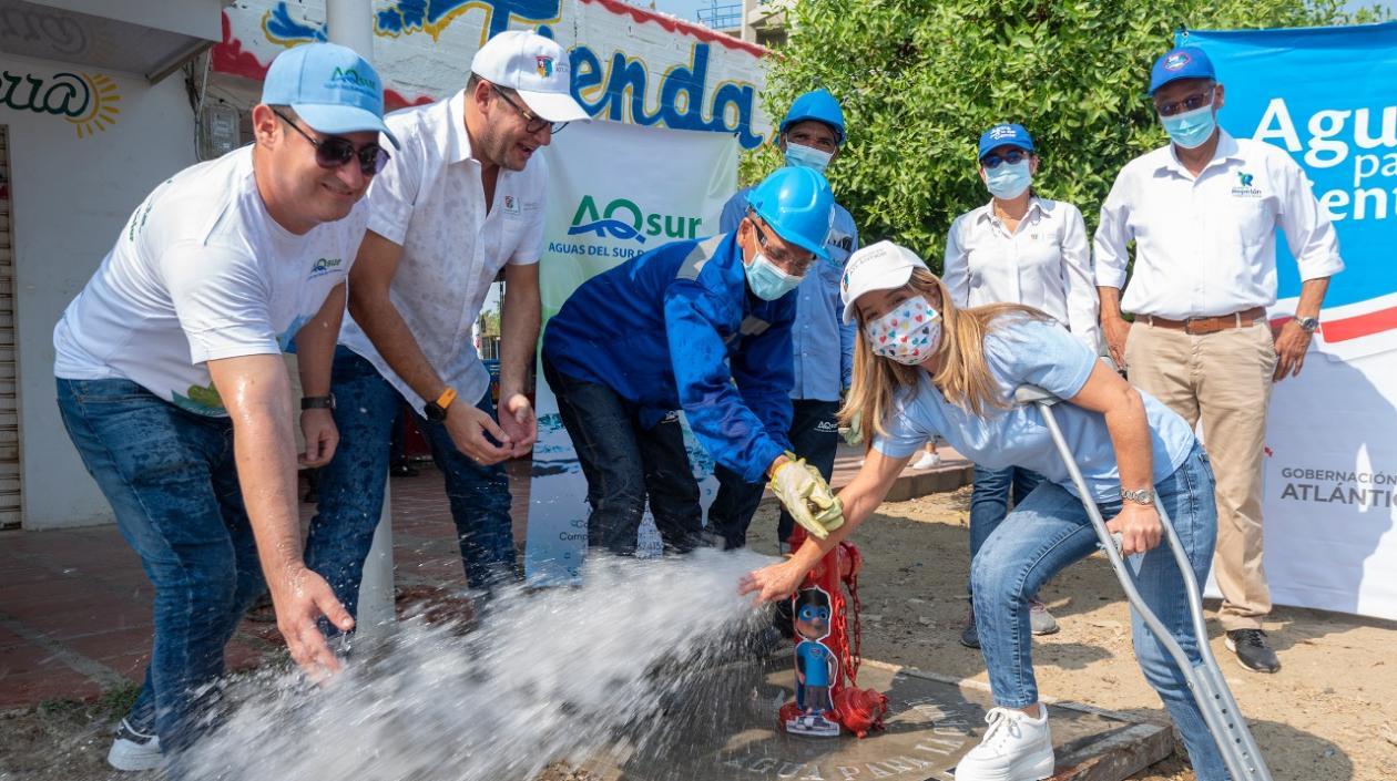La Gobernadora del Atlántico, Elsa Noguera.