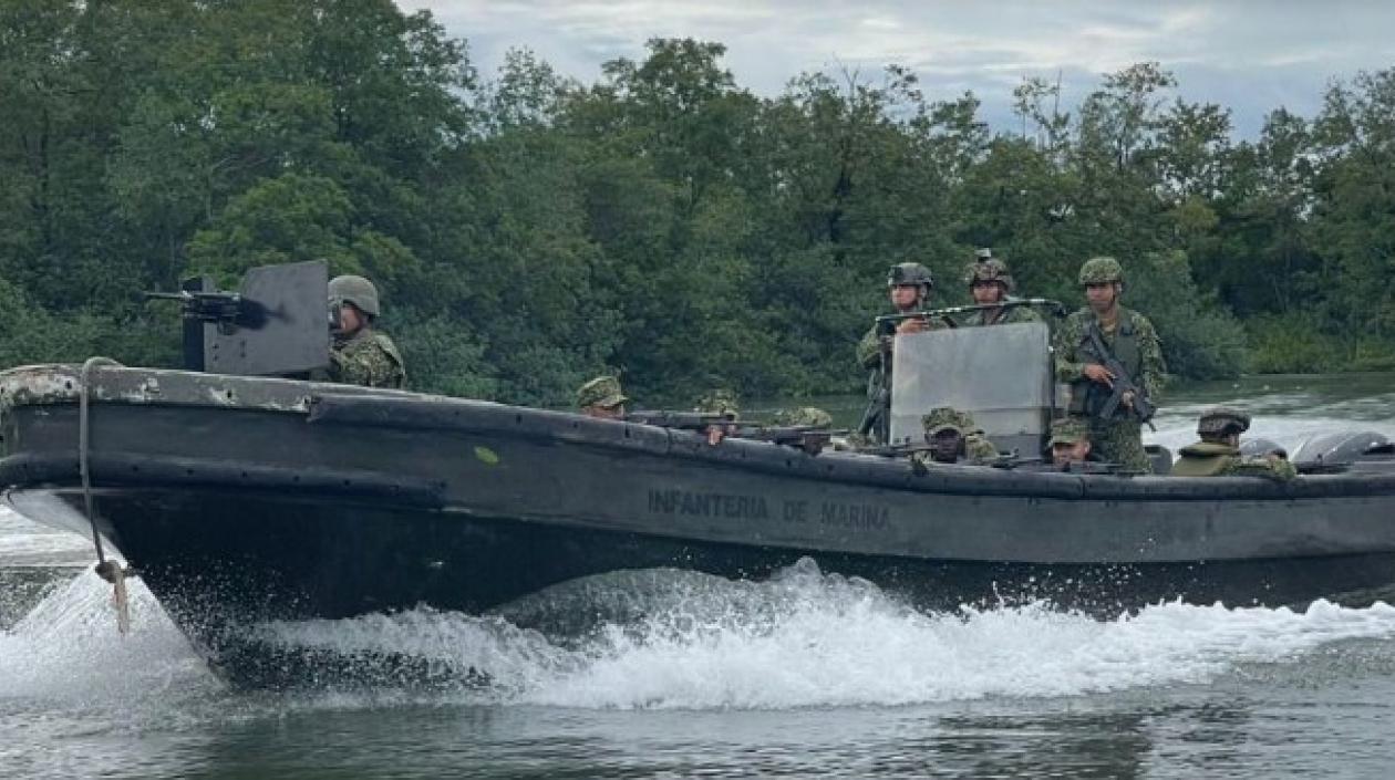 El enfrentamiento ocurrió en Puerto Merizalde, Buenaventura.