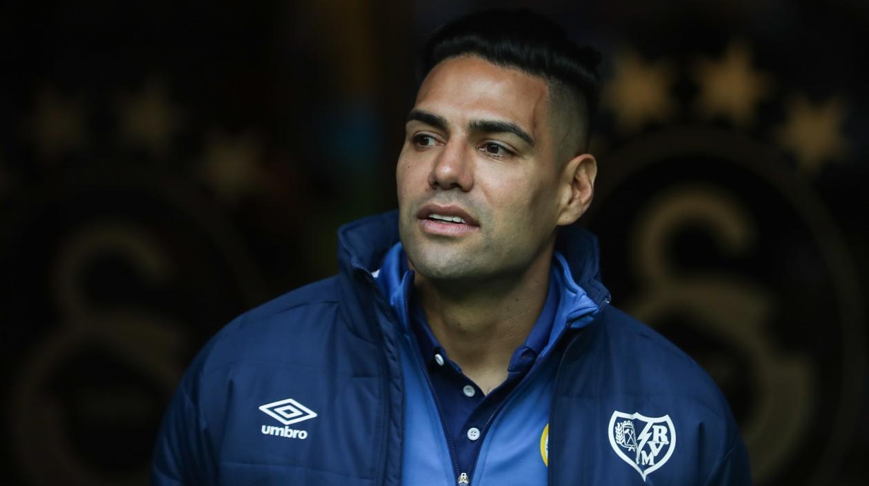 Radamel Falcao García, delantero colombiano.