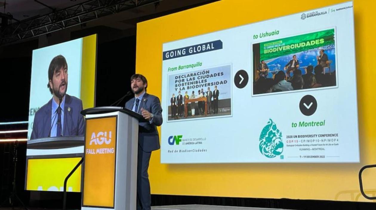 El alcalde Jaime Pumarejo.