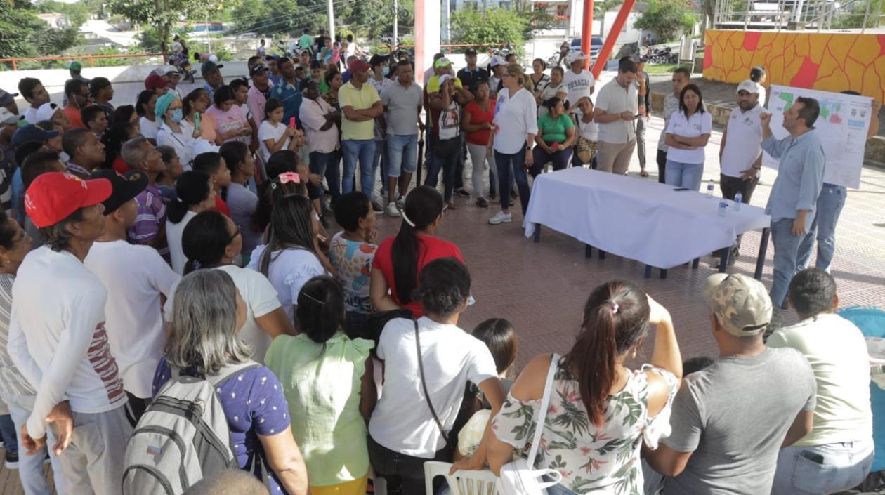 Funcionarios de Gobernación lideraron socialización.