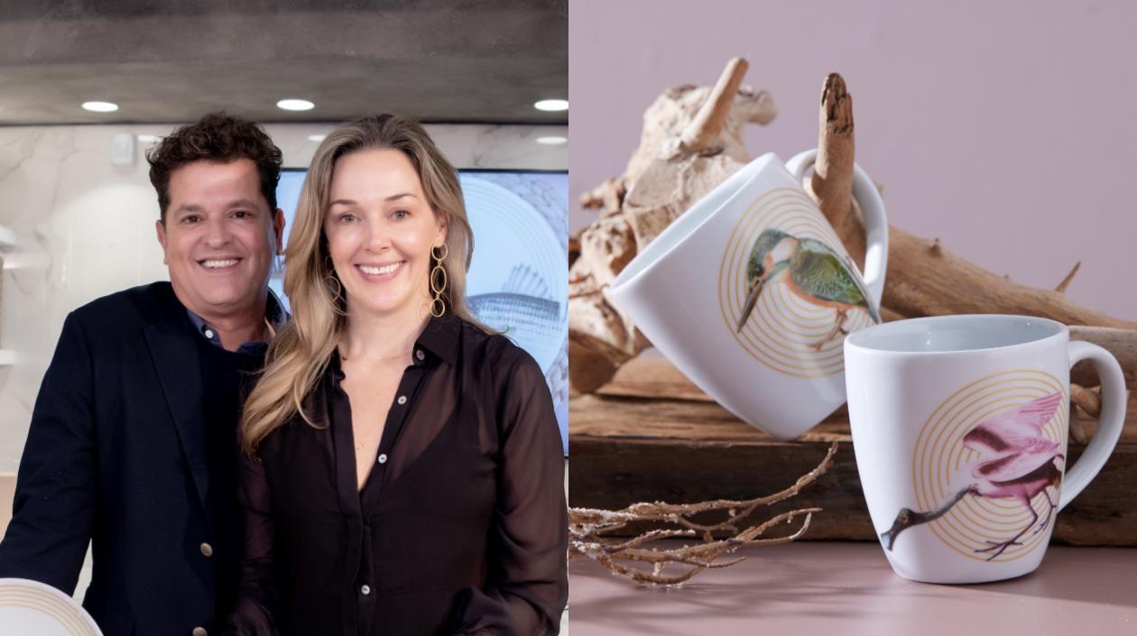 Carlos Vives y Claudia Elena Vásquez.