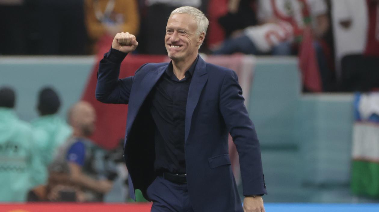 Didier Deschamps, seleccionador francés.