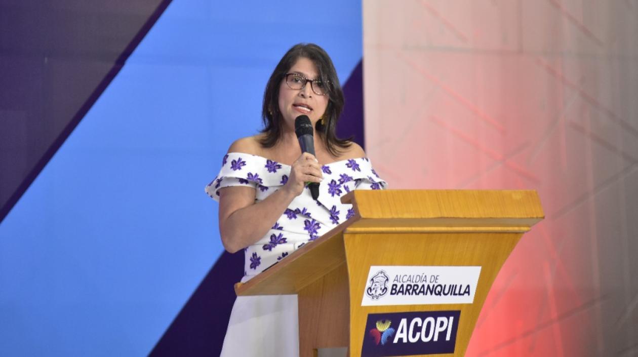 Rosmery Quintero, presidenta de Acopi.