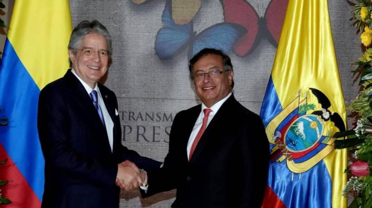 Guillermo Lasso y Gustavo Petro.