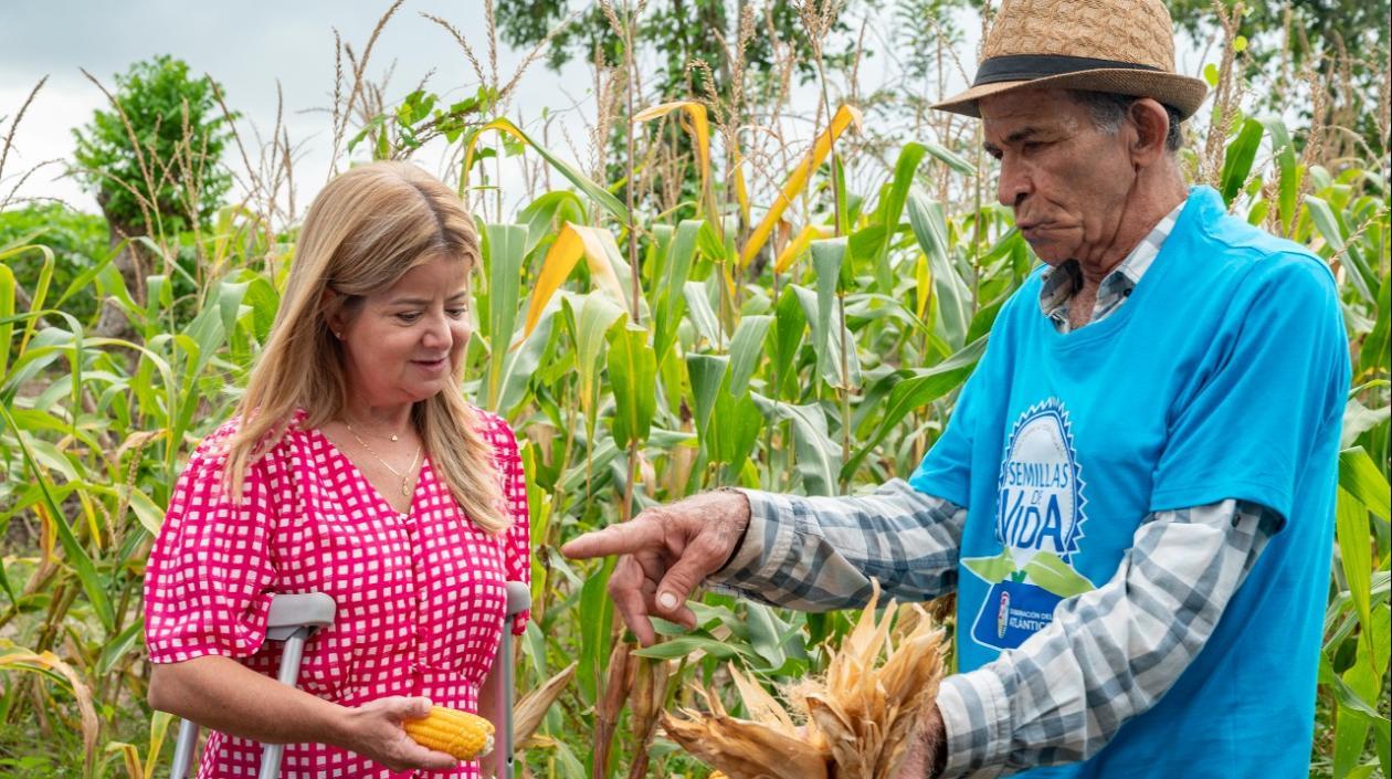 La Gobernadora del Atlántico, Elsa Noguera.