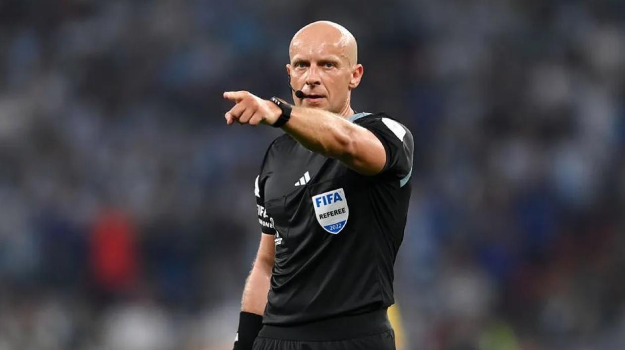 Szymon Marciniak dirigió a Argentina contra Australia, en cuartos de final.