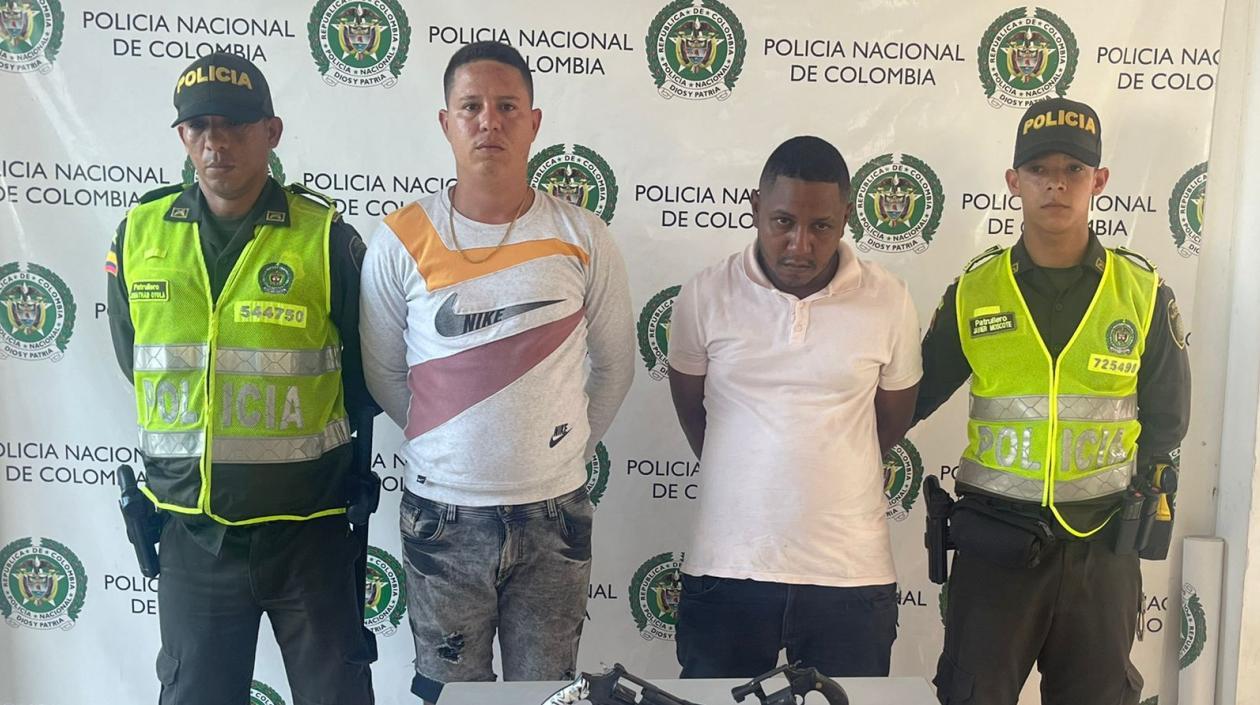 Capturados por la Policía.