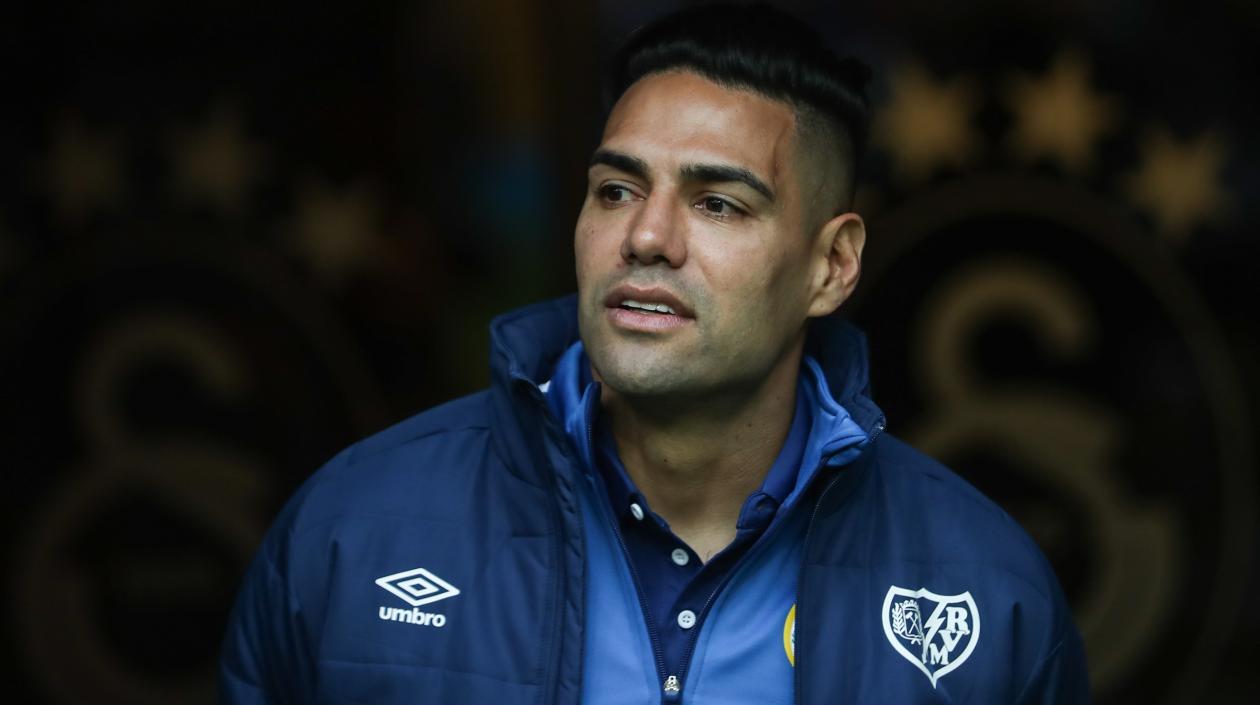 Radamel Falcao García, delantero colombiano.
