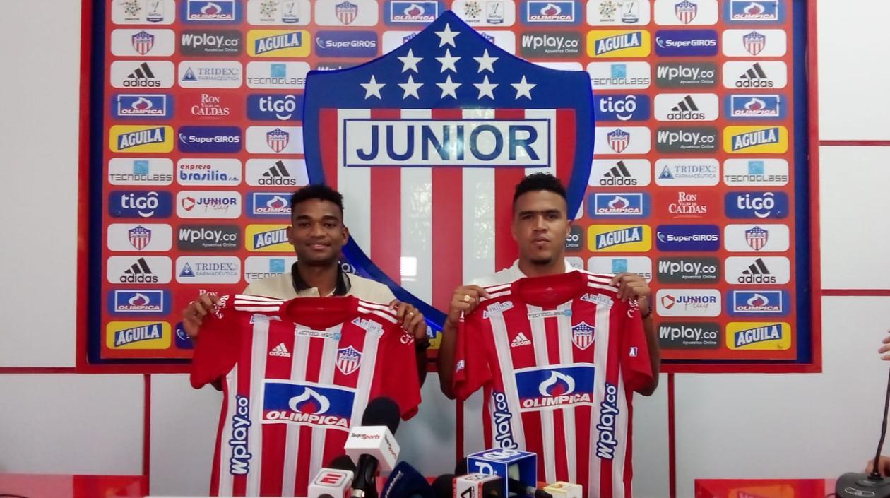 Amaury Torralvo e Iván Scarpeta firmaron contrato por un año.