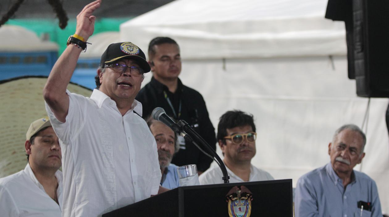 El Presidente de la República, Gustavo Petro.