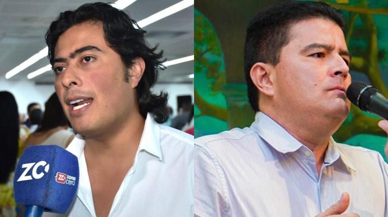 Nicolás Petro y Rodolfo Ucrós.