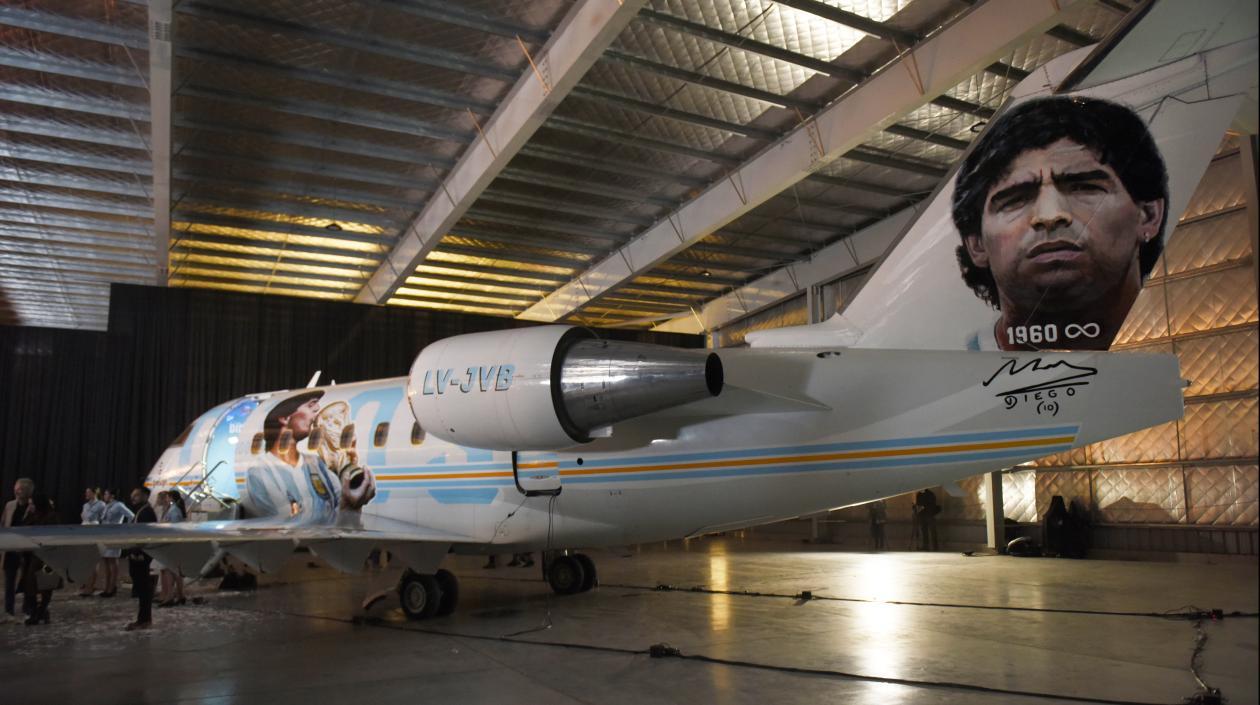 La aeronave se encuentra estacionada en el Aeropuerto Internacional de Hamad (Doha).