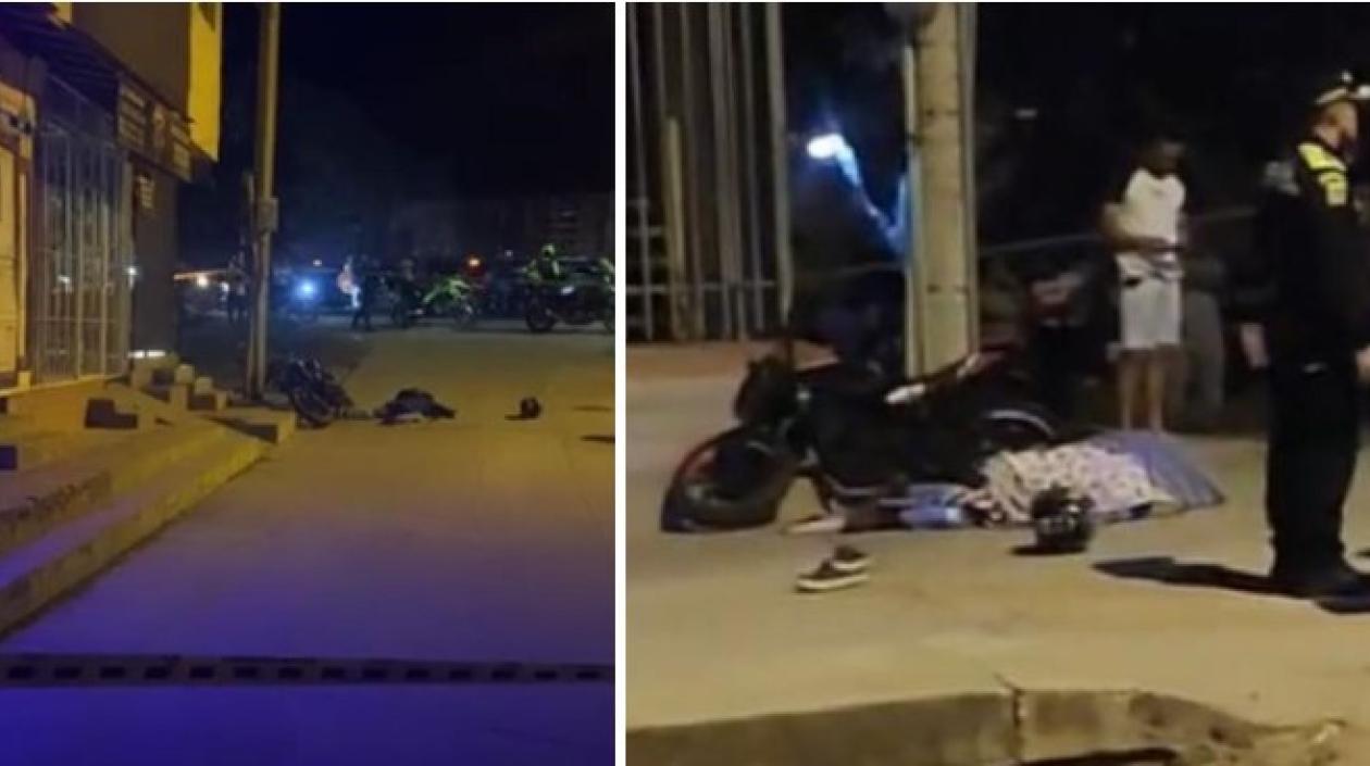 Sitio del atentado que le costó la vida al operario de Air-e.