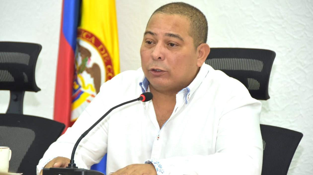 Juan Carlos Ospino, presidente del Concejo.