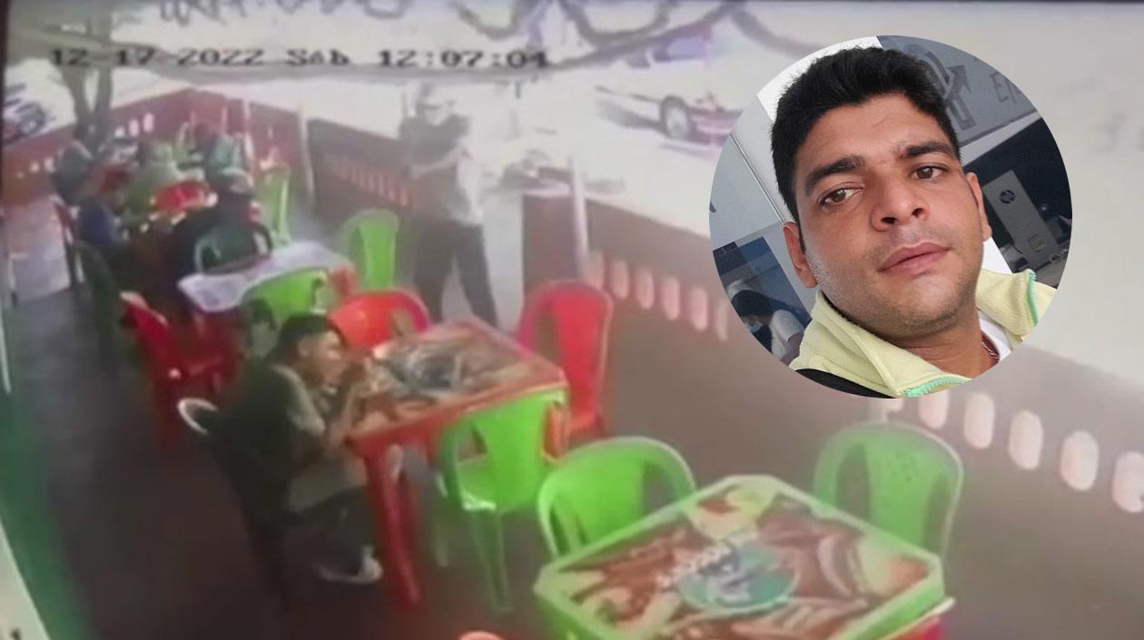 Restaurante donde fue asesinado Orlando José Páez Beltrán.