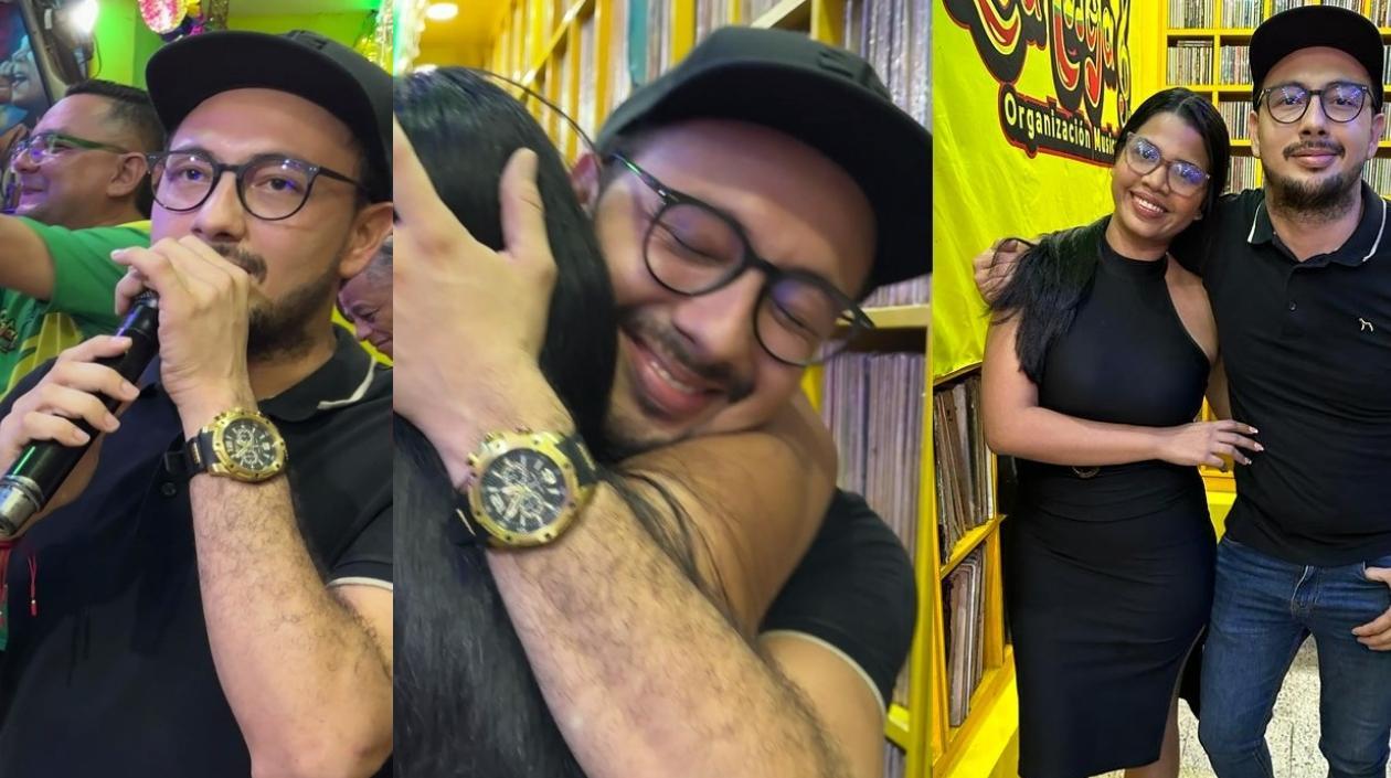 Fabricio Puche y Ana Navarro.