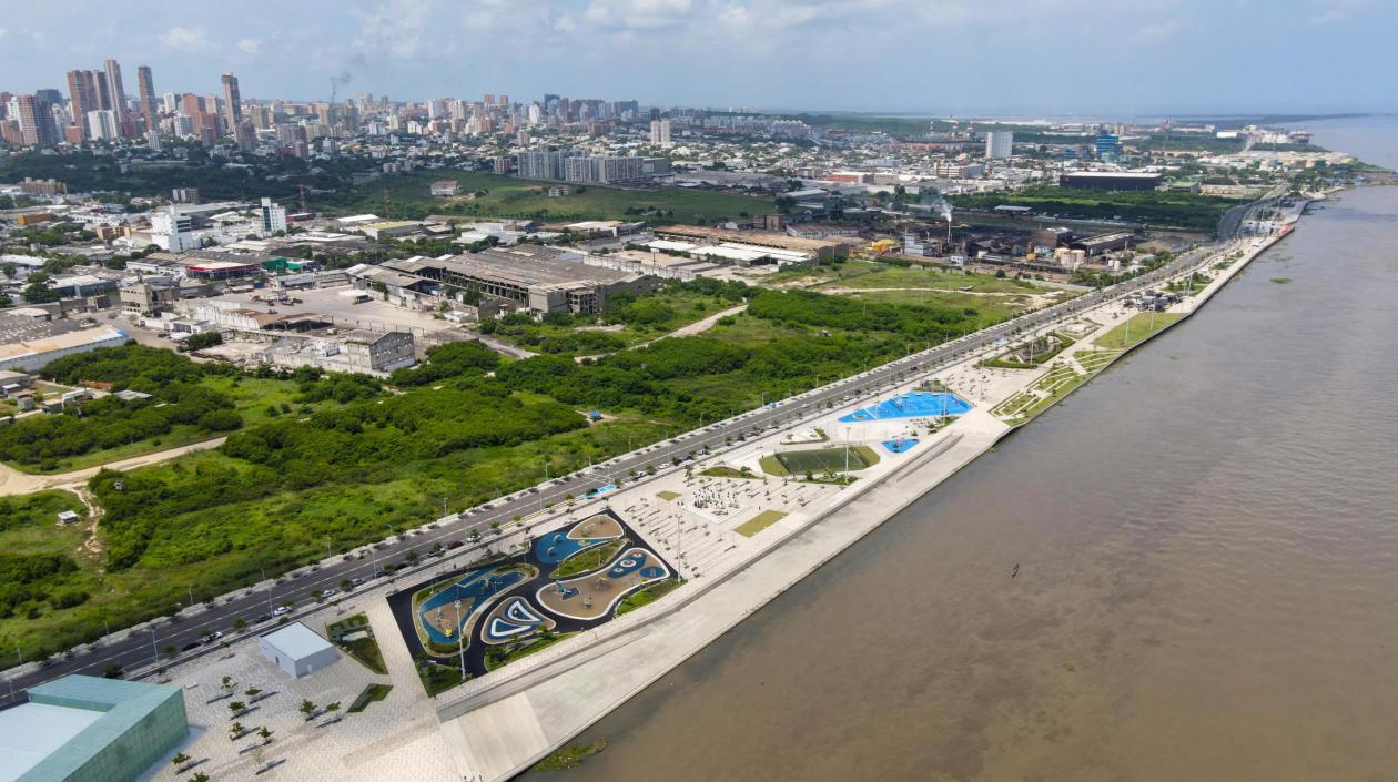 Panorámica de Barranquilla.