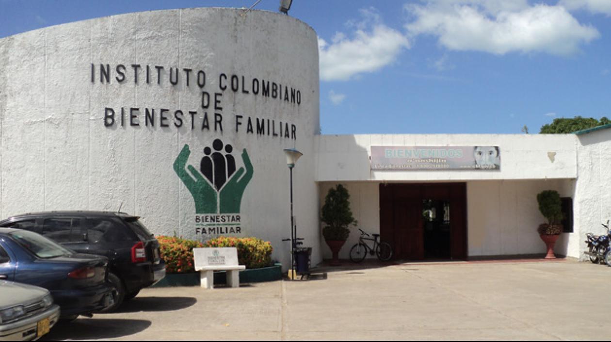 Sede del ICBF en Riohacha.