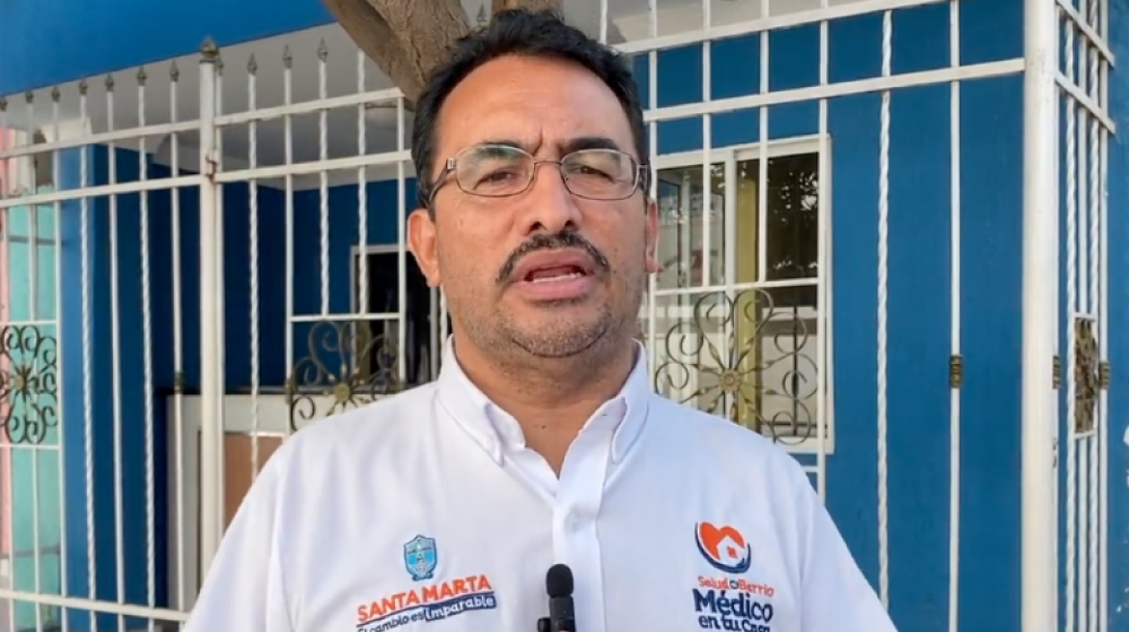 Jorge Bernal, secretario de Salud de Santa Marta.