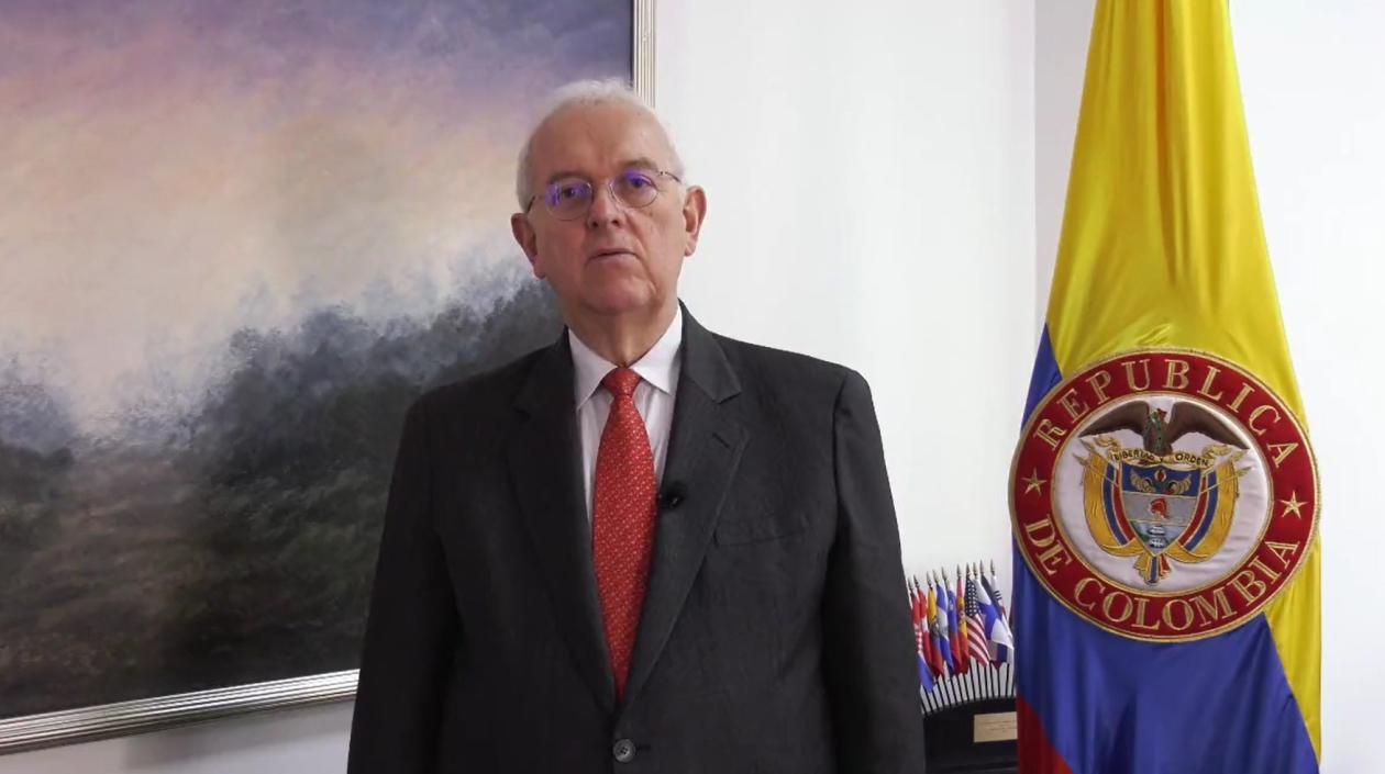 José Antonio Ocampo, ministro de Hacienda. 