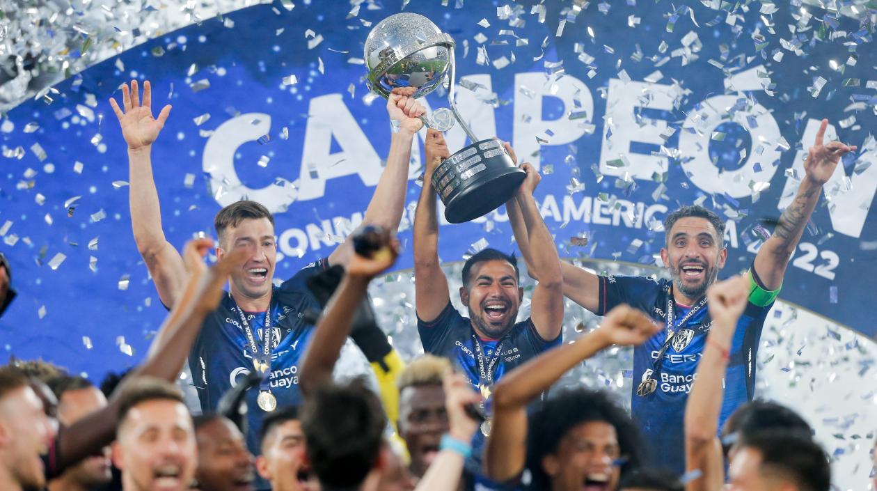 Independiente del Valle, campeón de la Copa Sudamericana 2022.