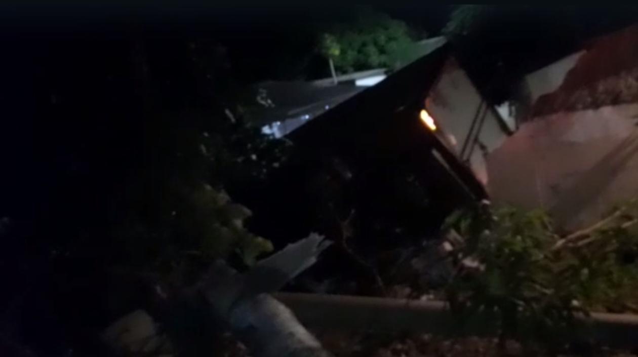 Vehículo accidentado. 