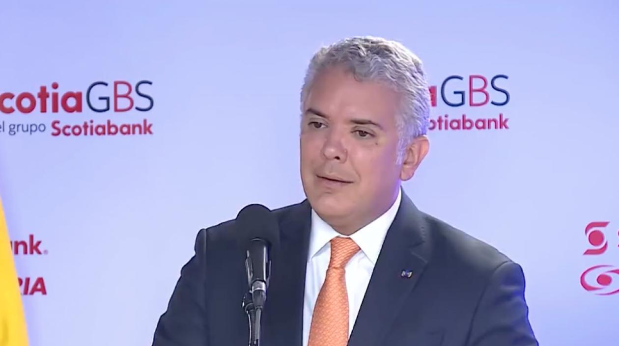El Presidente de la República, Iván Duque.