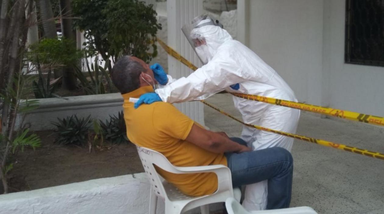 Los laboratorios colombianos procesaron 58.676 pruebas para detectar el Covid-19.