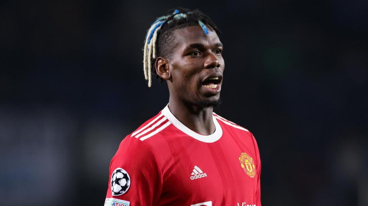 Paul Pogba, jugador de Manchester United. 