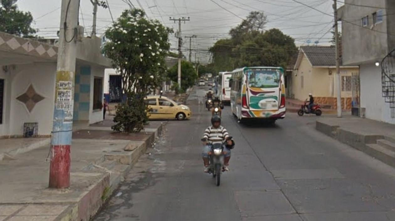 Lugar de los hechos.