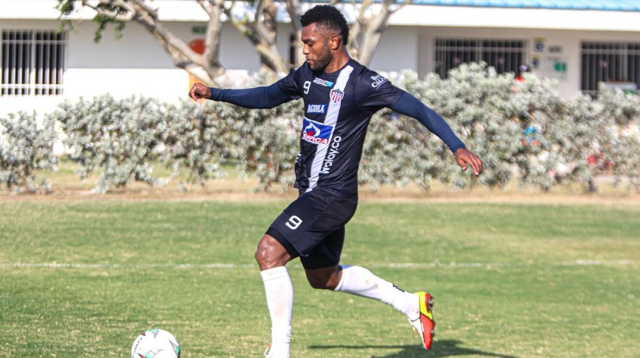 Miguel Ángel Borja, goleador juniorista.