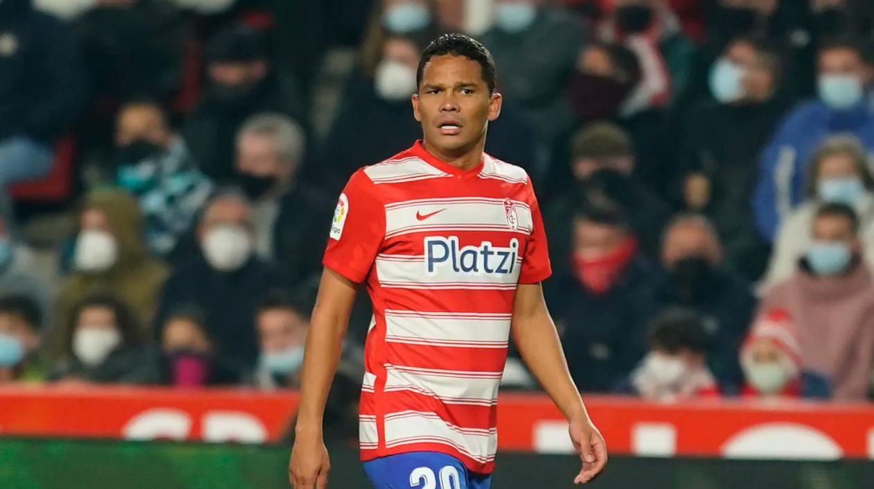 Carlos Bacca, delantero porteño. 