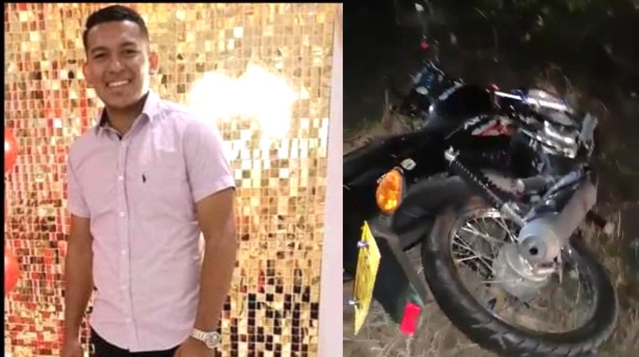 Hendryck  Adolfo Reyes Truyol, la víctima del accidente.