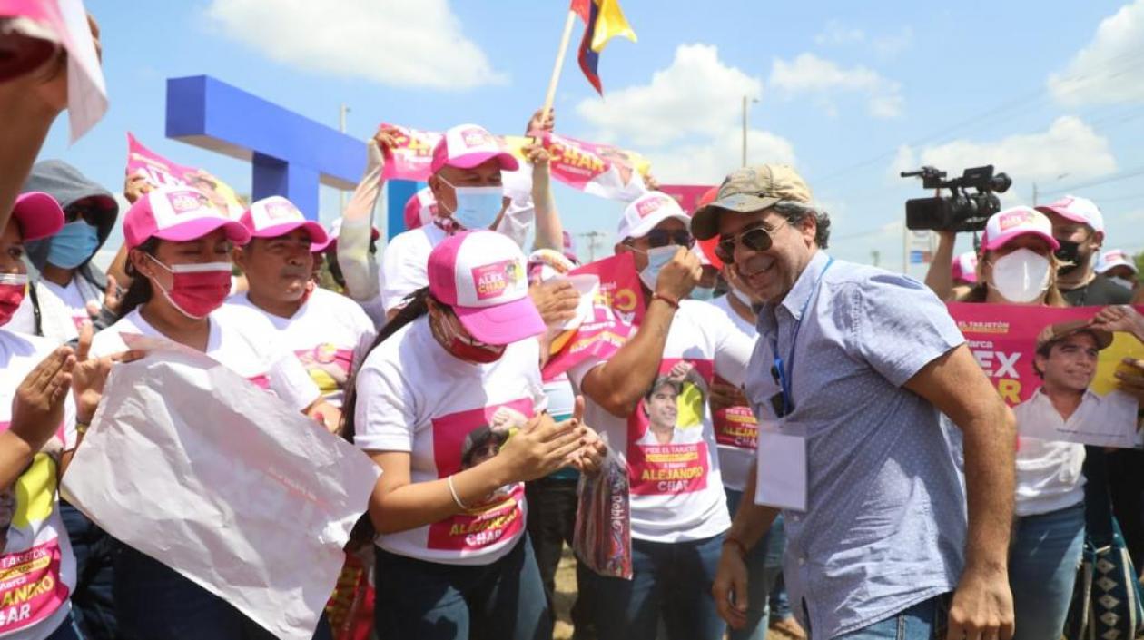 Alejandro Char en campaña
