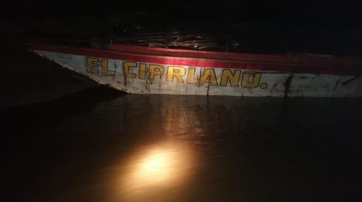 Imagen de una de las embarcaciones.