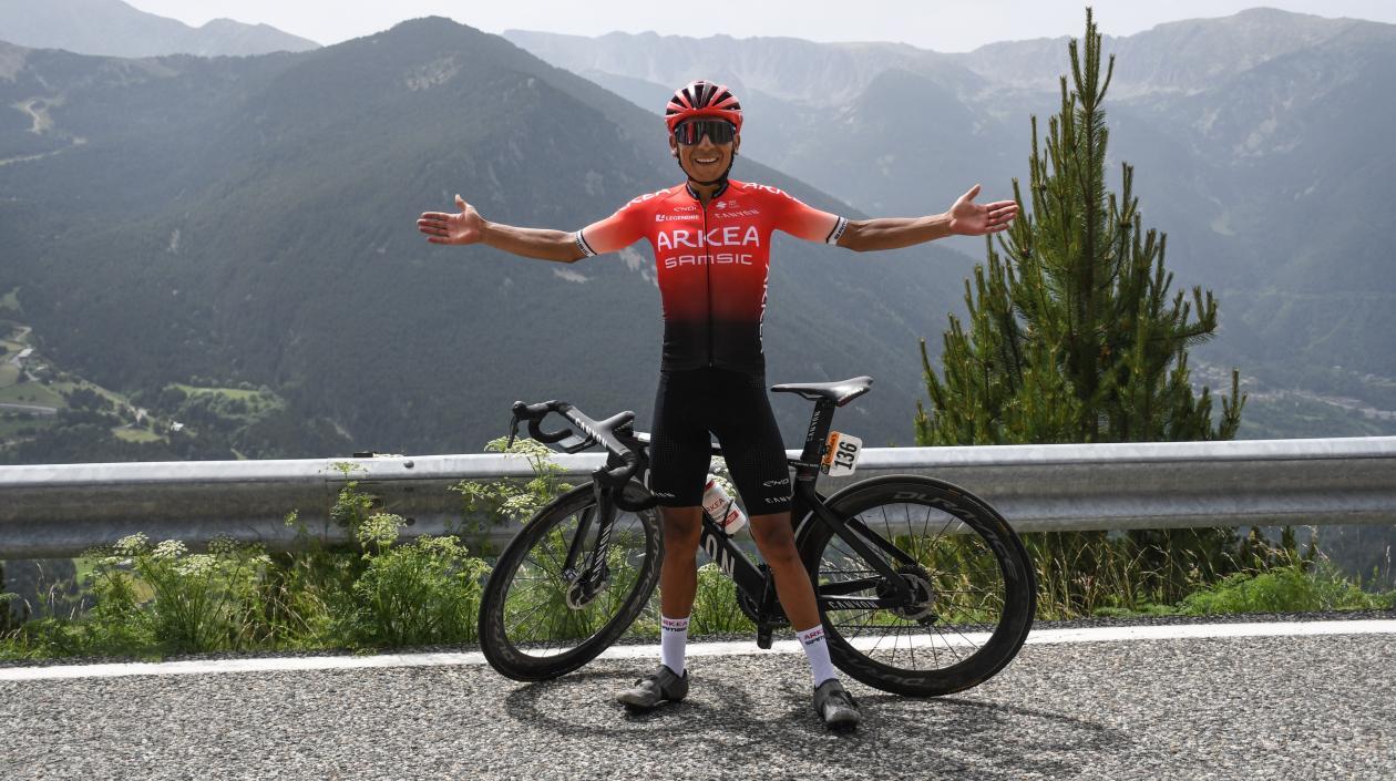 Nairo Quintana, ciclista colombiano. 