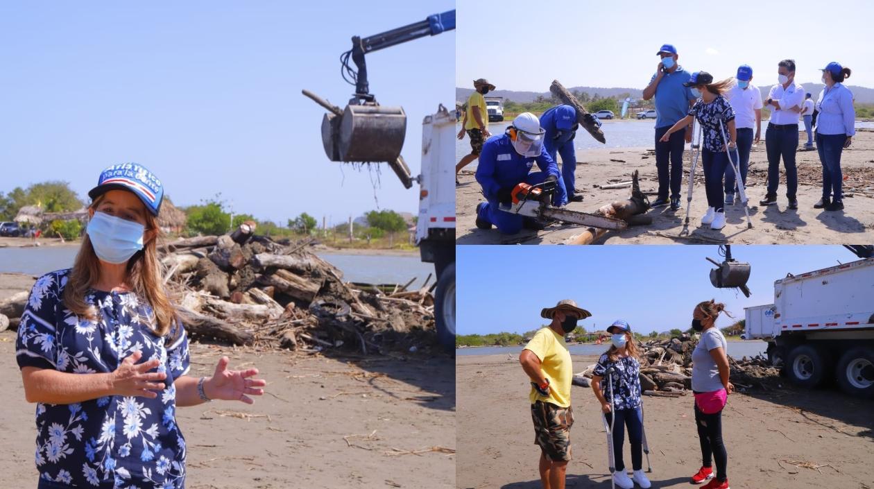 La Gobernadora del Atlántico, Elsa Noguera.