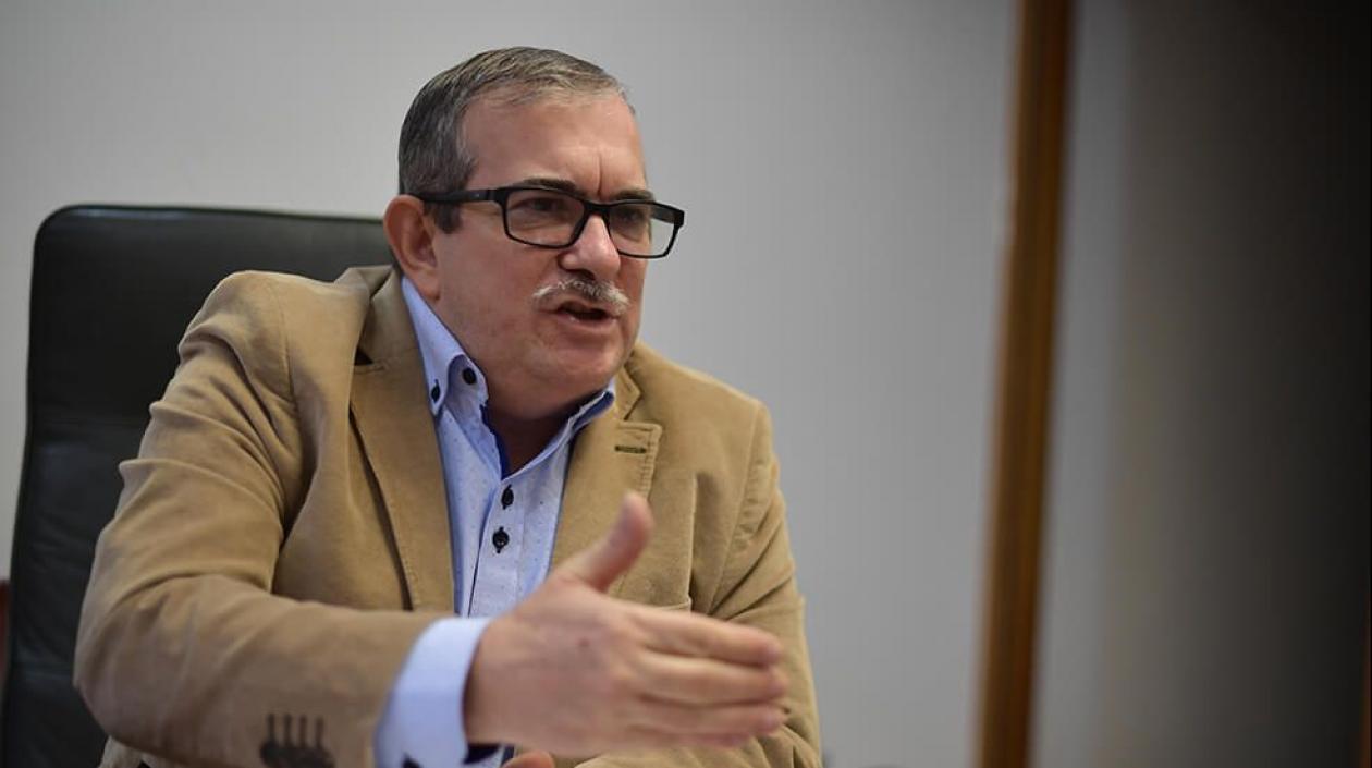 Rodrigo Londoño, último comandante de las extintas FARC.