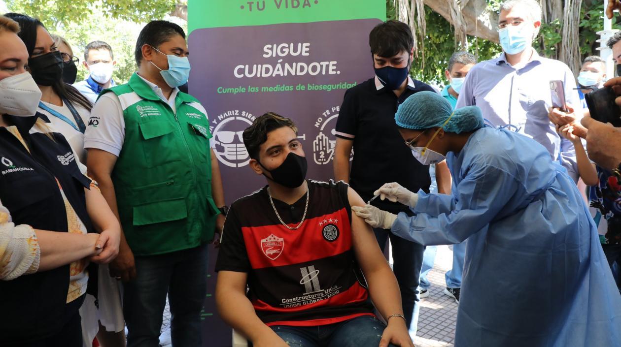 Vacunación en Barranquilla.