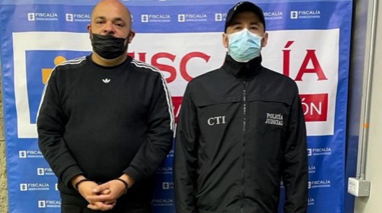 Albert Pinchassow Rodríguez, el capturado.