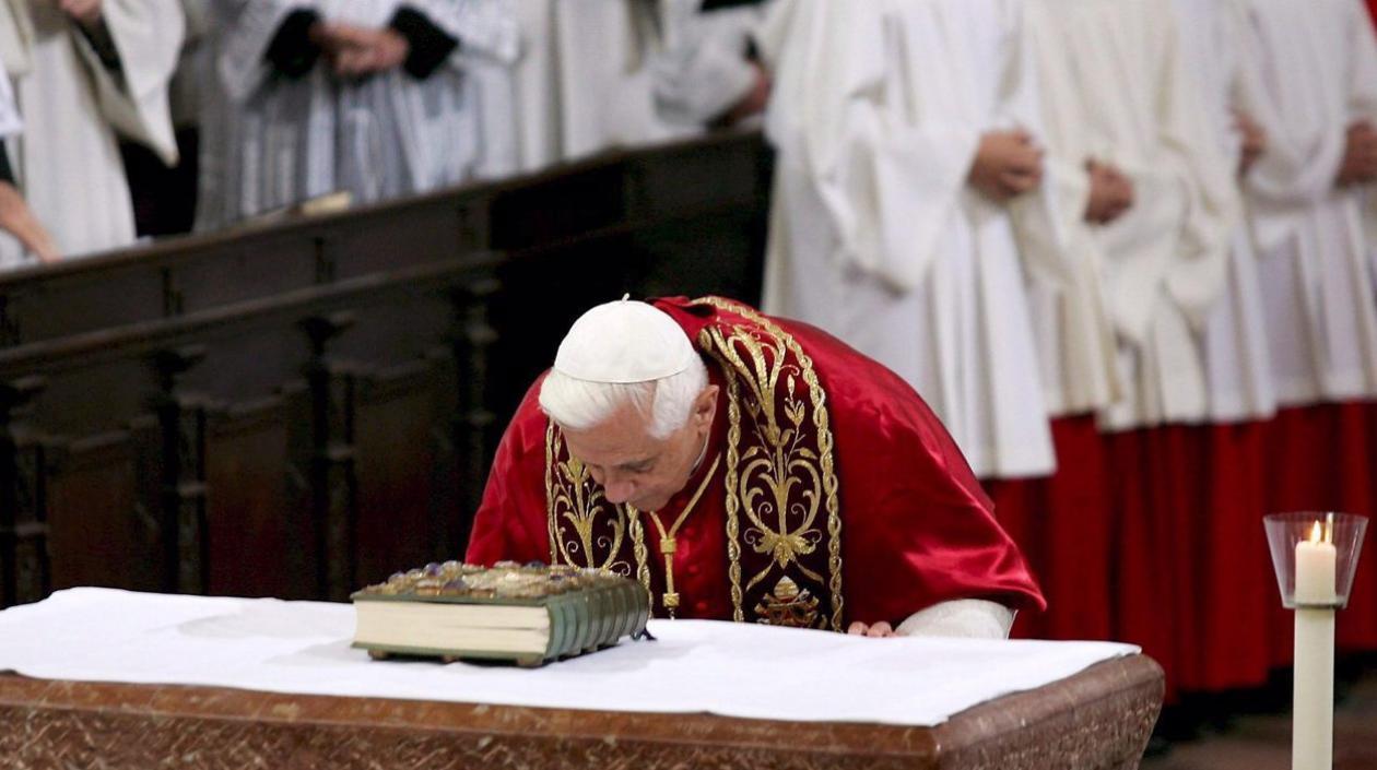 El Papa emérito Benedicto XVI.