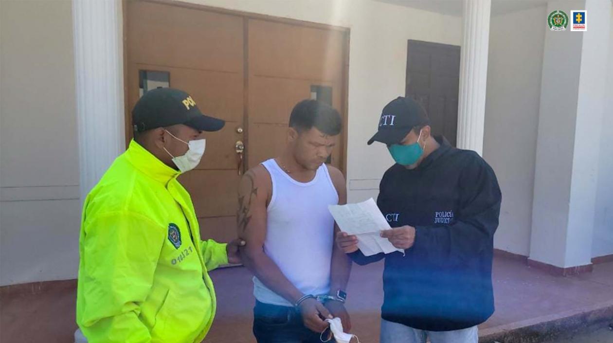 Breider José Casarrubia fue capturado mediante orden judicial. 