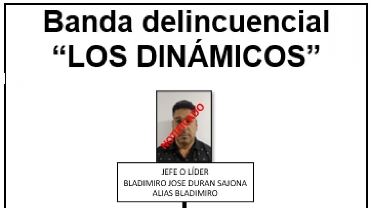 Alias 'Bladimiro', jefe de la banda.