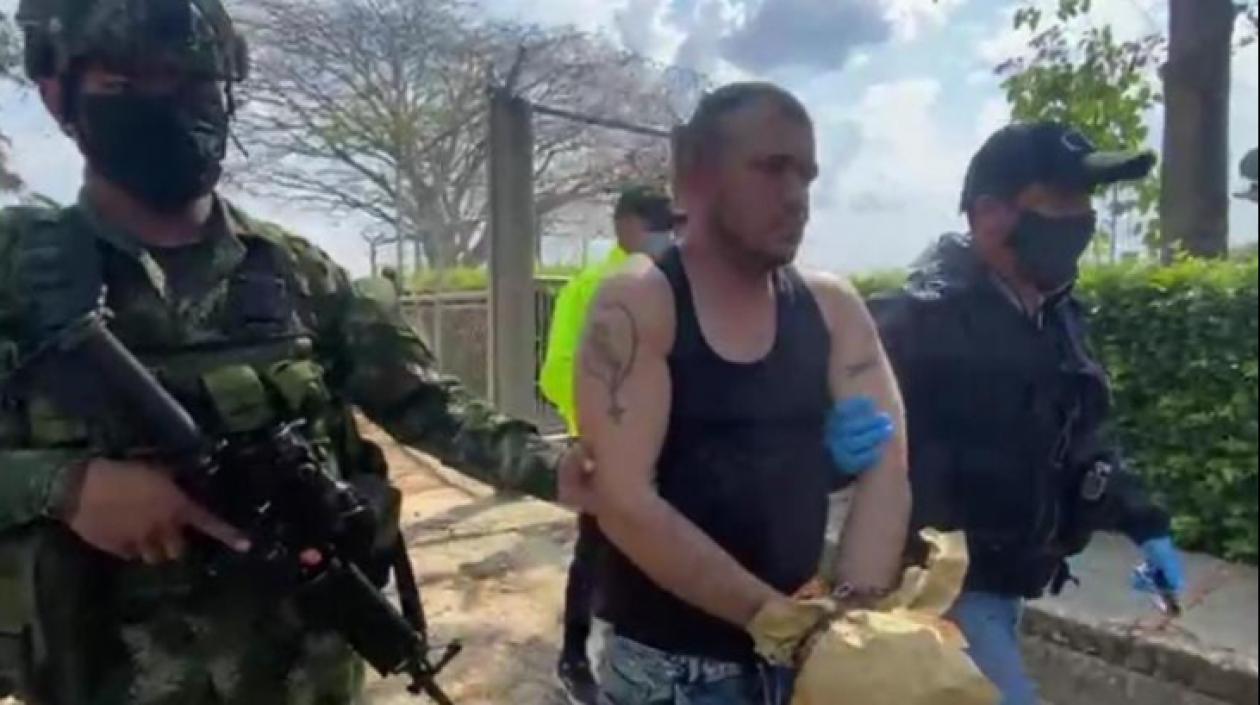 'Mica Tropo', cuando era conducido a una unidad militar.