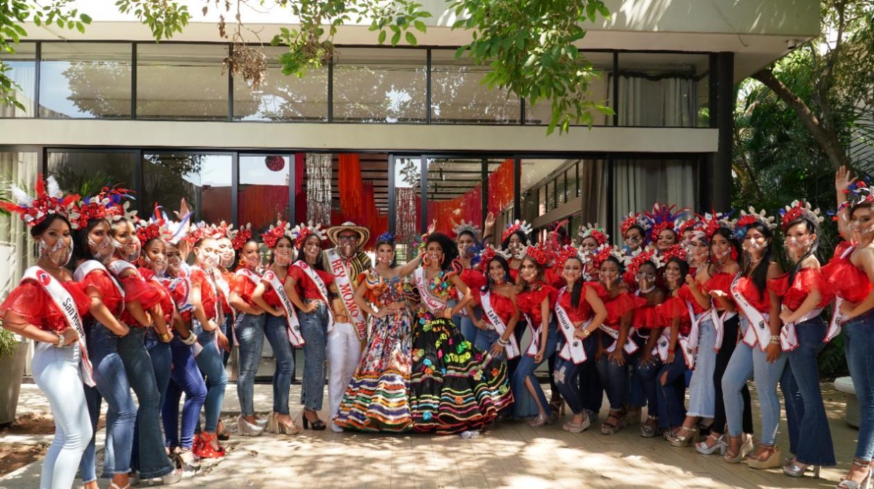 Las Reinas Populares de Barranquilla tendrán un fin de semana agitado con actividades.