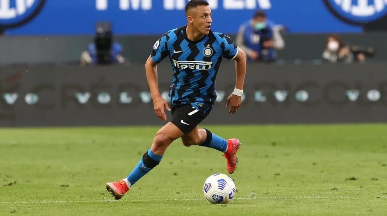 Alexis Sánchez, jugador chileno. 