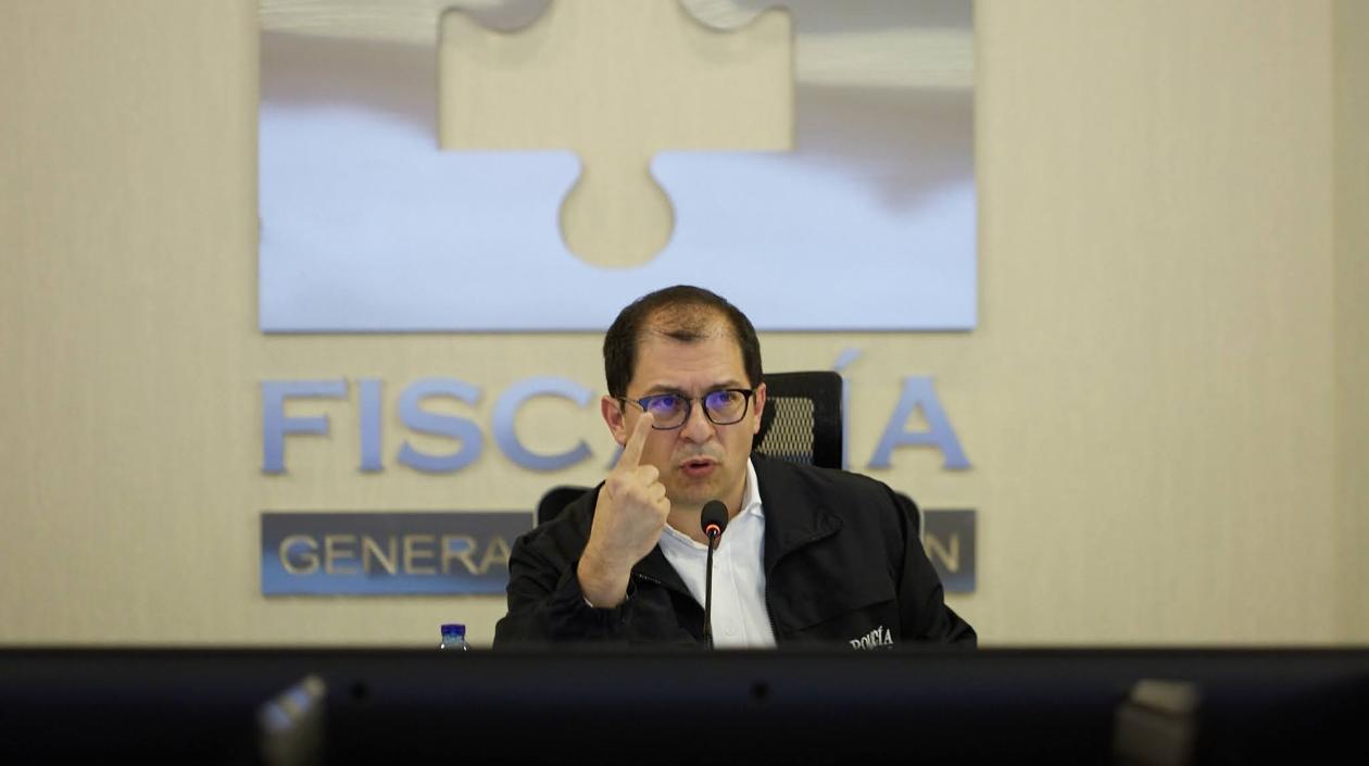 El Fiscal General de la Nación, Francisco Barbosa.