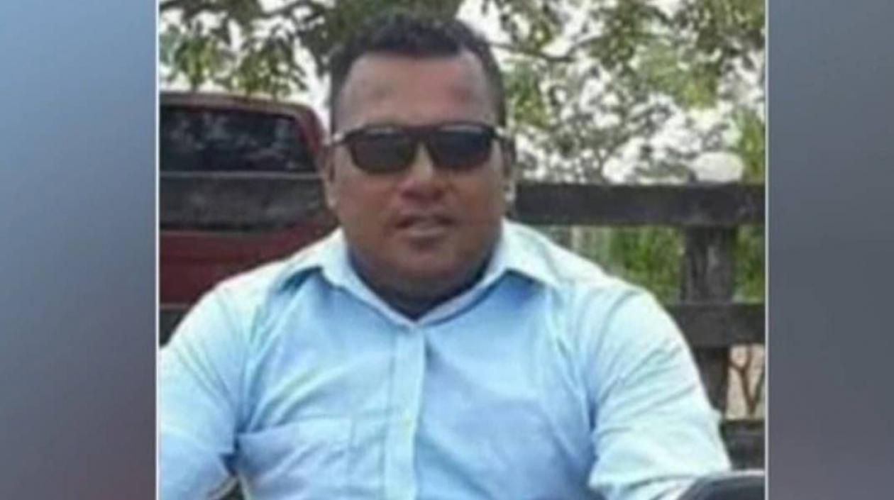 Concejal Willy Tinoco, una de las víctimas del triple crimen.